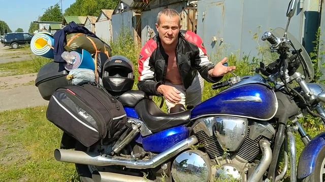 Путешествие из Питера в Крым. На мотоцикле. Только приехал без остановки 1800 км. смотреть онлайн