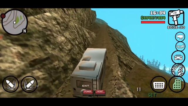 GTA SAN ANDREAS DRIVING A JOURNEY VAN IN MOUNT CHILIAD || GTA SAN ANDREAS GAMEPLAY || ANDROID GAME смотреть онлайн