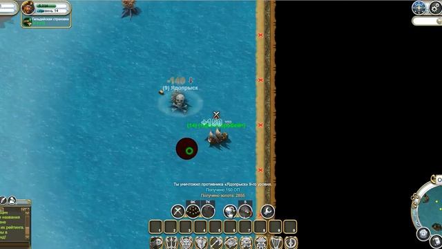 Обзор браузерной игрушки под названием Pirate Storm. смотреть онлайн