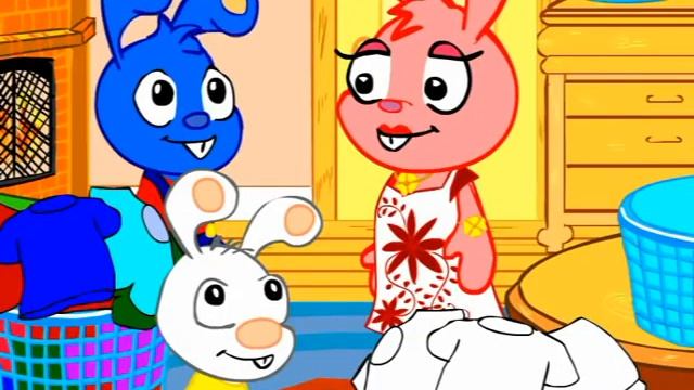 Юссь и Яссь стирают белье смотреть онлайн