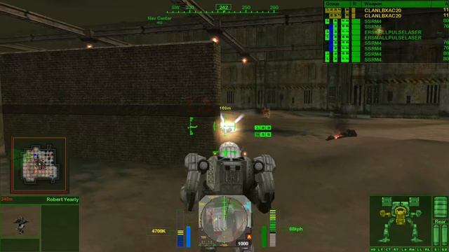 Mechwarrior 4 Mercenaries: WARLORD SOLARIS TIME Arena Match Gameplay смотреть онлайн