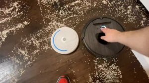 13 Robot Vacuums -VS- 30 POUNDS RICE Roomba Roborock Eufy Bissell Ecovacs Deebot HAPPY HOLIDAYS! PT