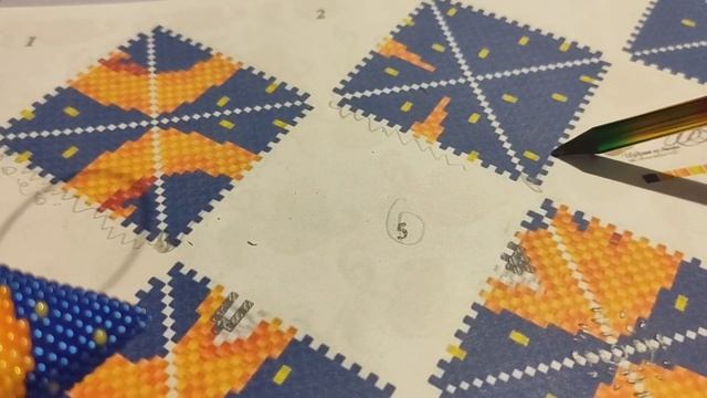 258. ? Звёздочка из бисера. Инструкция по плетению. смотреть онлайн