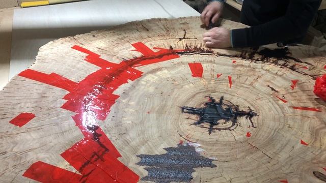 Столешница из гигантского спила смотреть онлайн