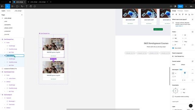 #day16 - Figma Tutorial for Beginners in Bangla - Card section with interactions (Continue) смотреть онлайн