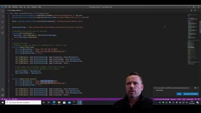 powershell system tray application - proxy switcher смотреть онлайн