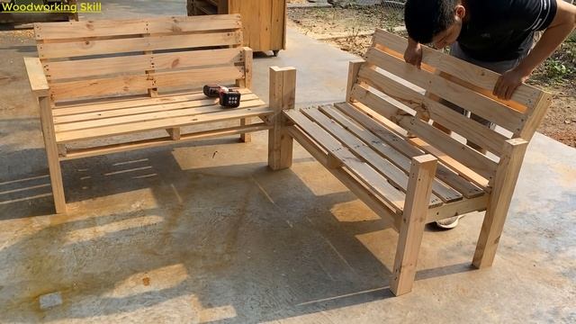 Creative Pallet Recycling Ideas You Have Never Seen Before | How To Create A Beautiful Pallet Sofa смотреть онлайн