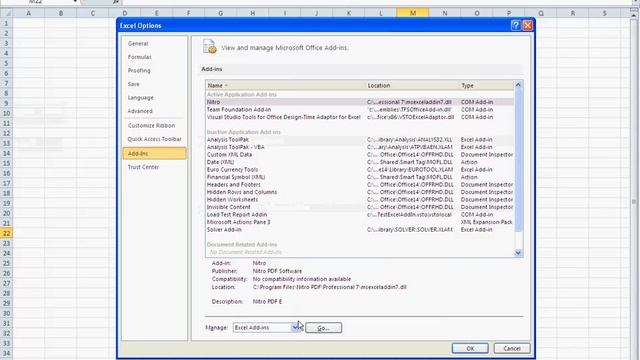 How to active Data Analysis Add-in, Excel смотреть онлайн
