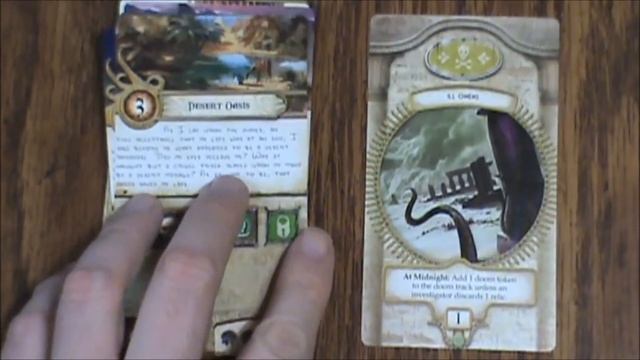 Elder Sign: Omens of the Pharaoh card game Expansion (2017, Fantasy Flight) -- What's Inside смотреть онлайн