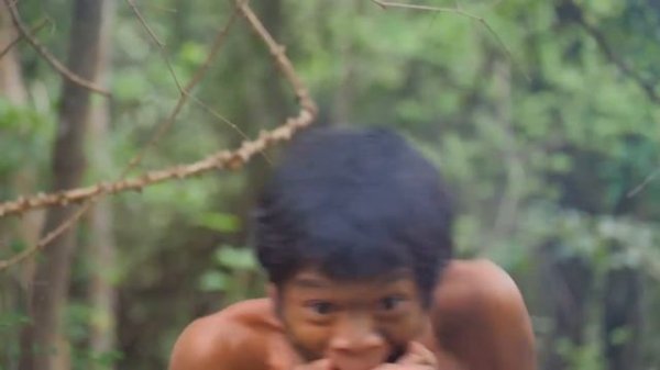 Survival in The rainforest- coocking Goose with Secret recipe