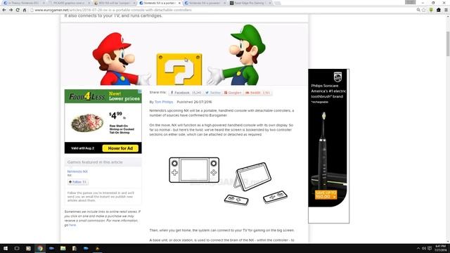 Nintendo NX - Tegra X1 Powered Hybrid Singular Console? смотреть онлайн