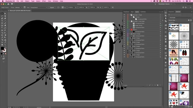 How to Export layers from Photoshop CC to Illustrator To Create an SVG смотреть онлайн