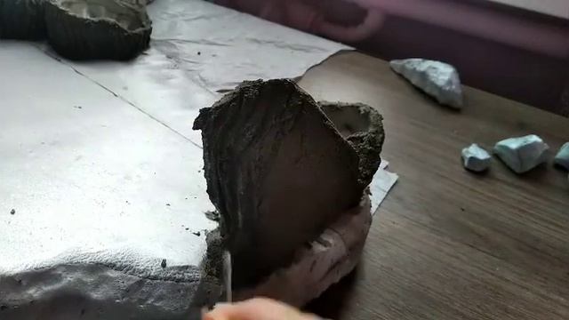 Замок - светильник с вазонами, из пластиковых бутылок. смотреть онлайн