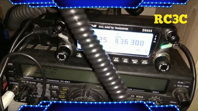 Проверка связи через кроссбенд, темка про DMR