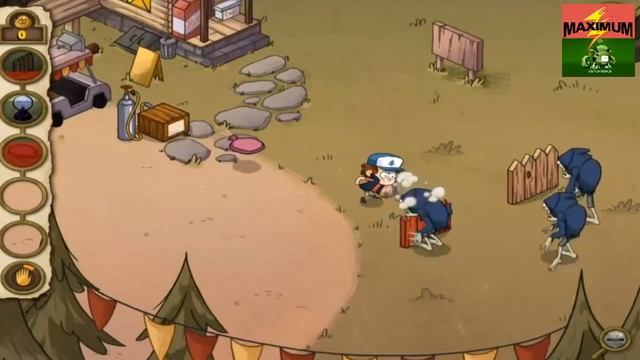 Gravity Falls Mystery Shack Attack Android Gameplay смотреть онлайн