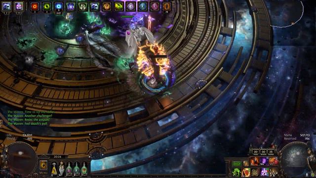 Hexblast Saboteur The Feared - Path of Exile 3.22 смотреть онлайн