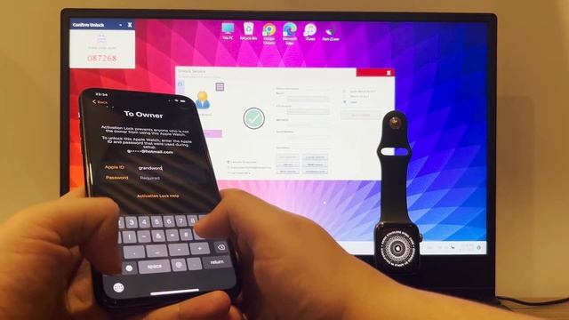 Unlock Apple Watch Locked To Owner With any Watch OS Version | How To Remove iCloud by iFast22 смотреть онлайн