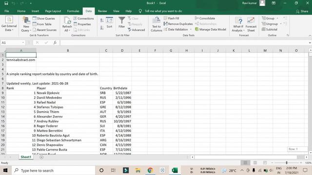 Data scrapping using pandas.read_html and Excel || Converting into CSV file || Part-9 || ML смотреть онлайн