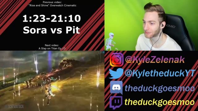 THAT'S WHAT KINGDOM HEARTS IS ABOUT?!?! Reacting to "Sora vs Pit Death Battle" смотреть онлайн