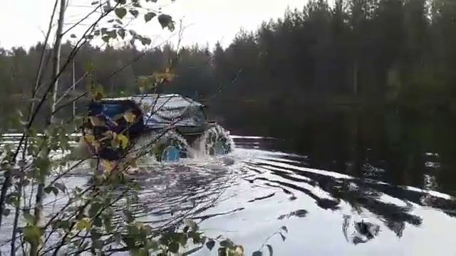 ТЕСТ ДРАЙВ ШЕРПА в Карелии смотреть онлайн