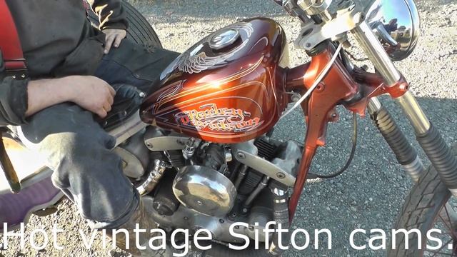 Vintage Harley Ironhead Sportster Chopper Trike смотреть онлайн
