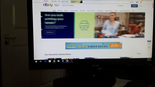 ASUS vs247 LED computer monitor for sale in Bath смотреть онлайн