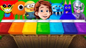 СЛУЧАЙНО ОКАЗАЛСЯ в ТАЙНОЙ КОМНАТЕ МИНЬОНОВ в МАЙНКРАФТ