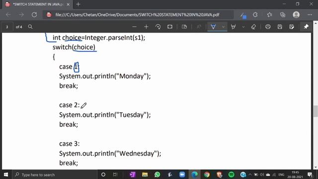 ICSE CLASS 9 Switch Statement in Java || Chetan Programming смотреть онлайн