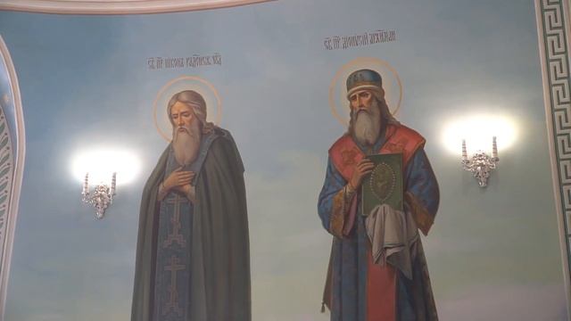 Великое освящение храма в честь преподобного Никона. Село Варварское смотреть онлайн