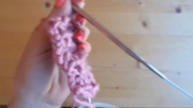 Узор спицами Букетики