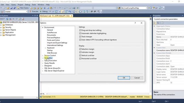 How to Display Line Numbers in SQL Server Management Studio || Query Editor смотреть онлайн