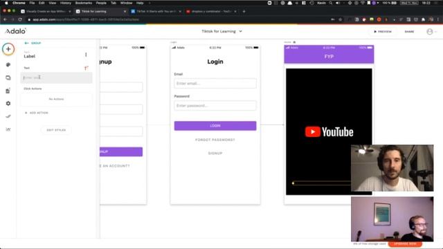 Building a Tiktok for learning using No-code tools #nocode смотреть онлайн