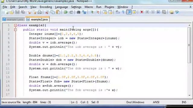 Learn Java in Hindi 41 B Generic Methods and Wildcard Arguments смотреть онлайн
