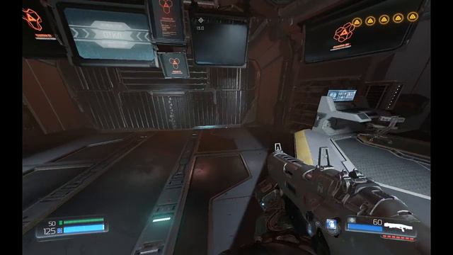 DOOM4, DOOM2016, Геймплей, Аргент башня, АД, Пушка Гаусса,  Часть 12