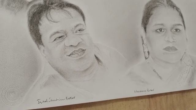 DI Dawood Ibraheem & family sketch/portrait. смотреть онлайн