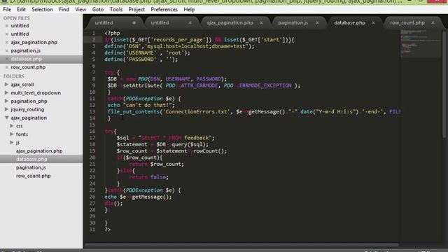 ajax pagination using jquery,php & mysql - part(3/3) смотреть онлайн
