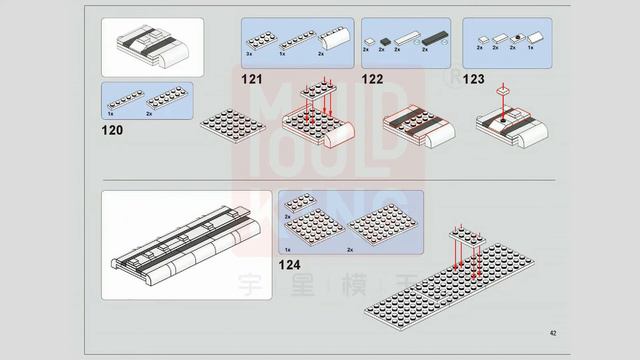 Mould King 12002 Building Instructions, CRH2A Highspeed Train, Manual Free Download
