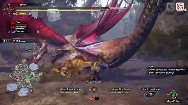 Monster Hunter Rise Sunbreak DLC - Master Rank 5 Urgent Malzeno Elder Dragon Hunt смотреть онлайн
