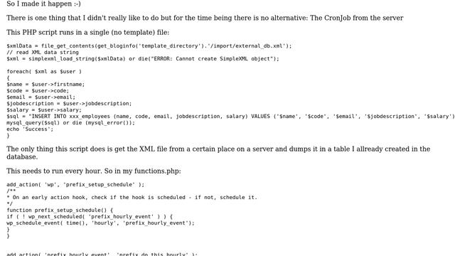 Wordpress: Execute a function every hour in the background (3 Solutions!!) смотреть онлайн