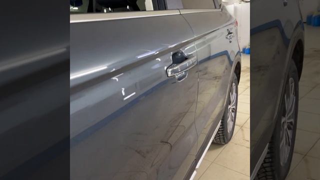 Geely Atlas Pro - полное бронирование кузова полиуретановой пленкой LLumar смотреть онлайн