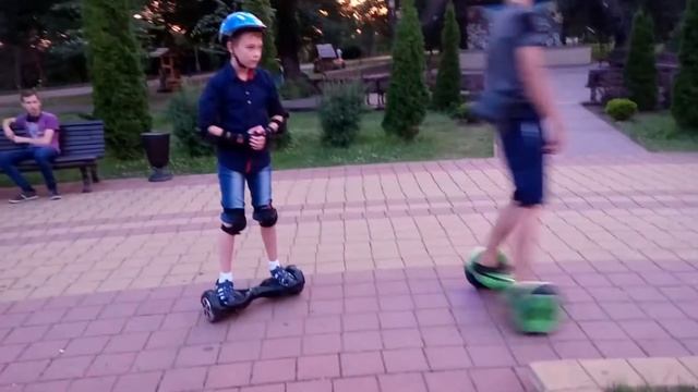 Гироскутер. Первый опыт.