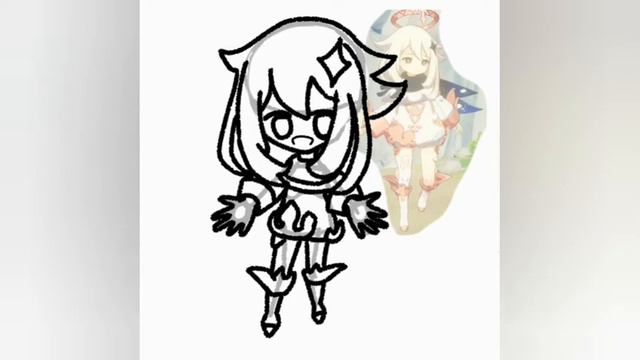 Paimon speedpaint смотреть онлайн