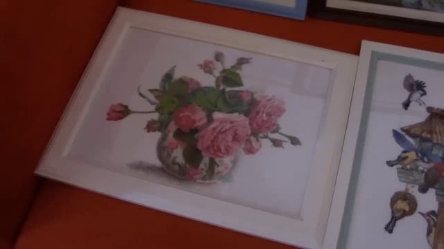 Все мои вышитые оформленные и не оформленные работы смотреть онлайн