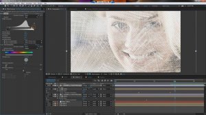 Стилизация фото под эффект рисования карандашом в After Effects, эффект карандаша - AEplug 140