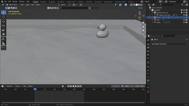 How to make a realistic swimming pool | Blender 3.6 Tutorial смотреть онлайн