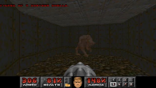 Let's Play: PSX Doom - Level 14 - Halls of the Damned смотреть онлайн