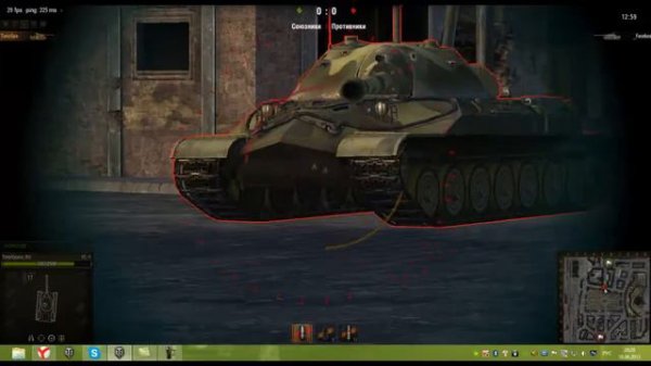 ИС-4 против ИС-7