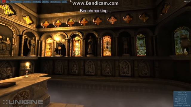 Unigine Sanctuary (Zotac Nvidia Geforce GT 640/AMD Athlon X4 860K) смотреть онлайн