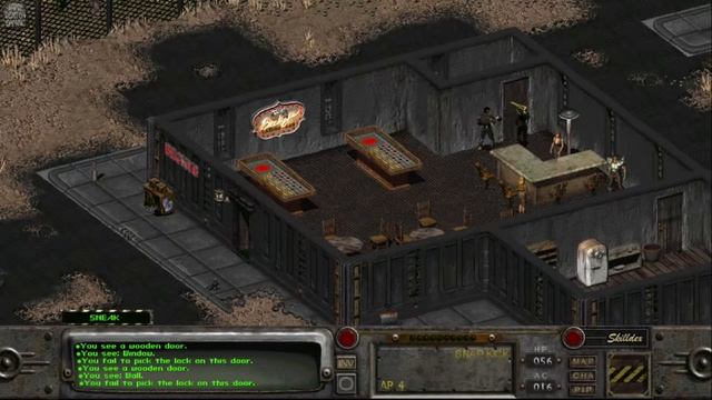 Fallout 2 - Find out how Becky can sell her booze for such low prices (The Den) Part #33 смотреть онлайн