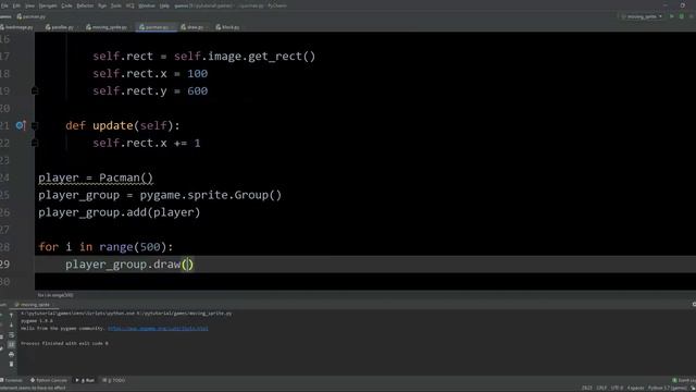 Python Games - Pygame Sprites смотреть онлайн